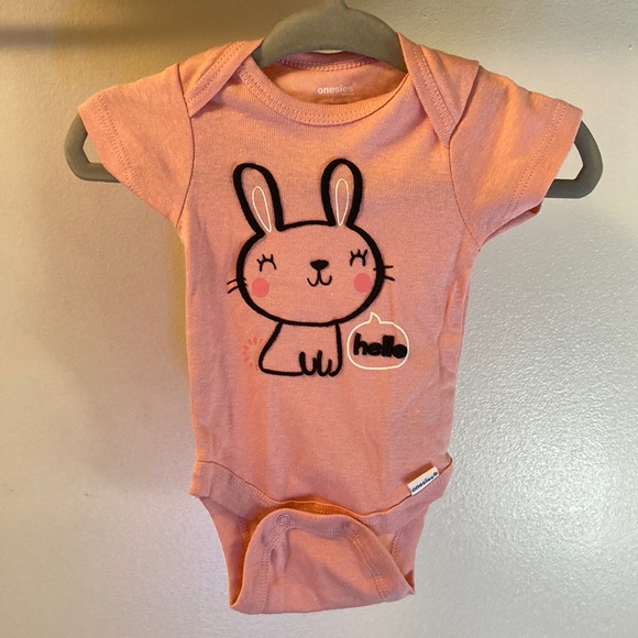 Onesies Other - Newborn Girls Onesies Brand (5) bunny onesies Lot